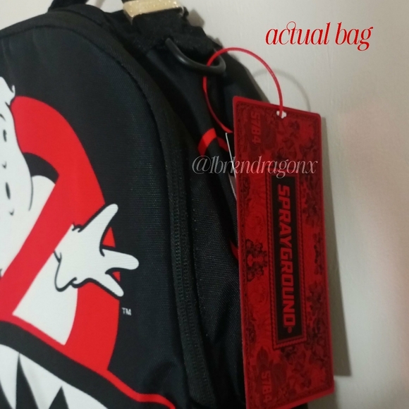 NWT Sprayground Ghostbusters Backpack Last 1 Unisex Boys Girls Back.to School - Picture 5 of 14